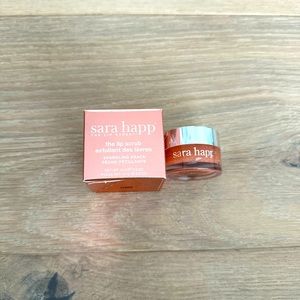 Sara Happ The Lip Scrub - Sparkling Peach - New in Box